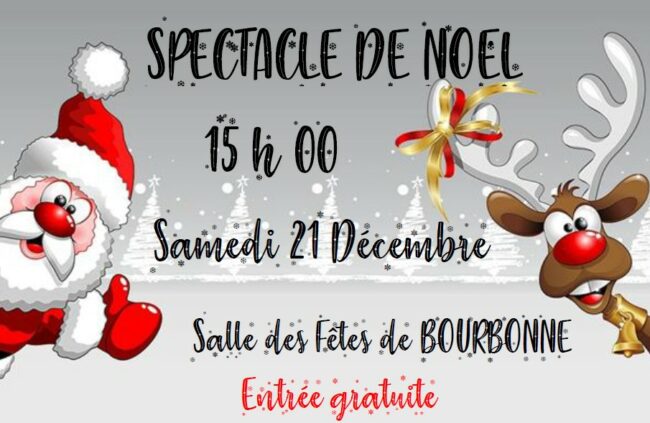 Spectacle de Noel  2024 à Bourbonne-lès-Bains Spectacle de Noël 2024 à Bourbonne-les-Bains