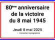 Commémoration 8 mais 1945