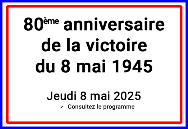 Commémoration 8 mais 1945