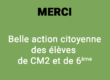 Belle action citoyenne