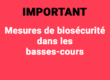 Les mesures de biosécurité