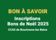 Bons de Noël