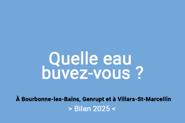Quelle eau buvez-vous ?