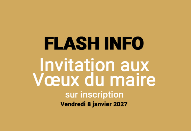Invitation aux Voeux 2027